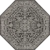 Jonathan Y SANTA MONICA Red SMB105A 7ft.-9in. Octagon Rug