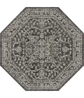 Jonathan Y SANTA MONICA Black SMB104C 5ft.-3in. Octagon Rug