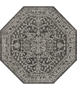 Jonathan Y SANTA MONICA Black SMB104C 5ft.-3in. Octagon Rug