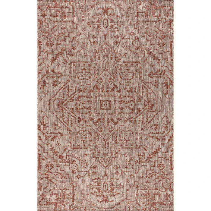 Jonathan Y SANTA MONICA Red SMB105A 10ft. X 14ft. Rect. Rug