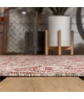 Jonathan Y SANTA MONICA Red SMB105A 3ft.-1in. Square Rug