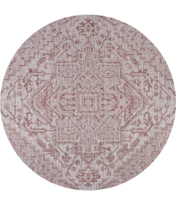 Jonathan Y SANTA MONICA Red SMB105A 6ft.7in. Round Rug
