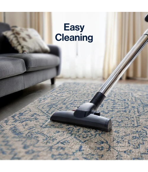 Jonathan Y SANTA MONICA Blue SMB105B 3ft.-1in. Square Rug