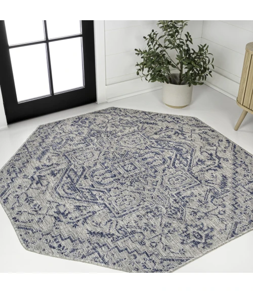 Jonathan Y SANTA MONICA Green SMB105C 7ft.-9in. Octagon Rug