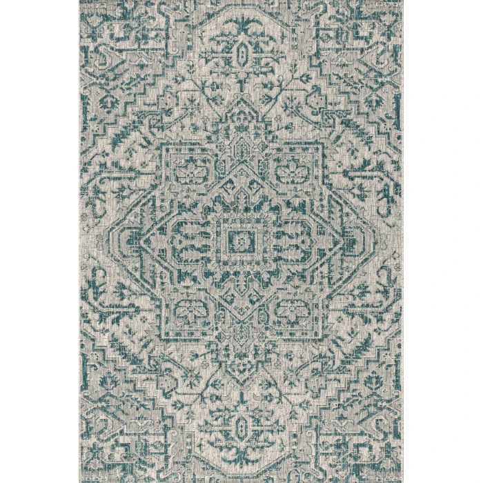 Jonathan Y SANTA MONICA Green SMB105C 10ft. X 14ft. Rect. Rug