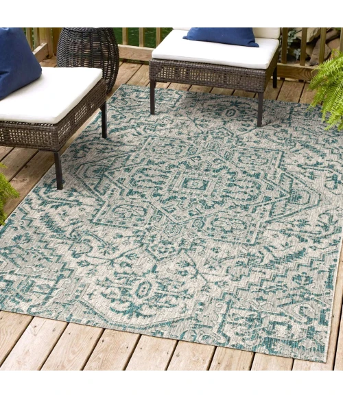 Jonathan Y SANTA MONICA Green SMB105C 10ft. X 14ft. Rect. Rug