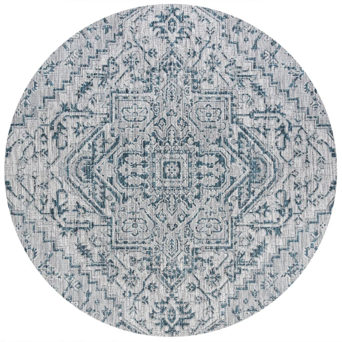 Jonathan Y SANTA MONICA Green SMB105C 7ft.-9in. Round Rug