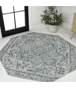 Jonathan Y SANTA MONICA Green SMB105C 5ft.-3in. Octagon Rug