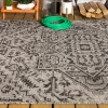 Jonathany Santa Monica SMB105D Black/Gray Area Rug 3 ft. 11 in. X 6 ft. Rectangle