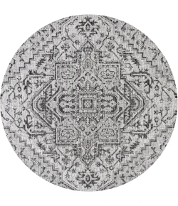 Jonathan Y SANTA MONICA Black SMB105D 6ft.7in. Round Rug