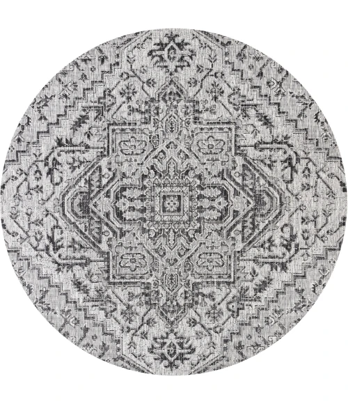 Jonathan Y SANTA MONICA Black SMB105D 7ft.-9in. Round Rug