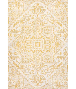 Jonathany Santa Monica SMB105H Cream/Yellow Area Rug 3 ft. 11 in. X 6 ft. Rectangle
