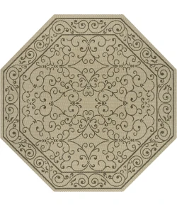 Jonathan Y SANTA MONICA Red SMB106B 7ft.-9in. Octagon Rug