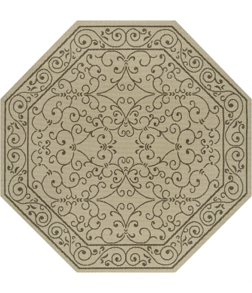 Jonathan Y SANTA MONICA Red SMB106B 7ft.-9in. Octagon Rug