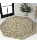 Jonathan Y SANTA MONICA Red SMB106B 7ft.-9in. Octagon Rug