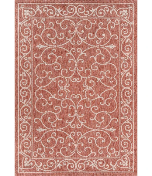 Jonathan Y SANTA MONICA Red SMB106B 10ft. X 14ft. Rect. Rug