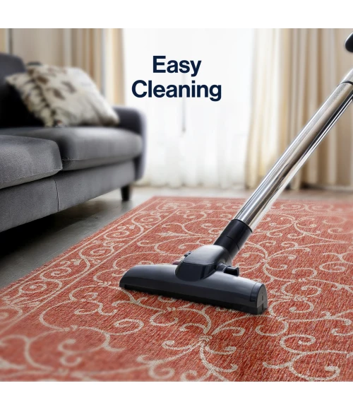 Jonathan Y SANTA MONICA Red SMB106B 7ft.-9in. Square Rug