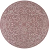 Jonathan Y SANTA MONICA Red SMB106B 9ft. Round Rug