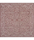 Jonathan Y SANTA MONICA Red SMB106B 7ft.-9in. Square Rug