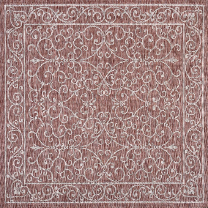 Jonathan Y SANTA MONICA Gray SMB106C 9ft. Square Rug
