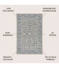 Jonathan Y SANTA MONICA Gray SMB106C 10ft. X 14ft. Rect. Rug