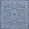 Jonathan Y SANTA MONICA Blue SMB106D 6ft.7in. Square Rug