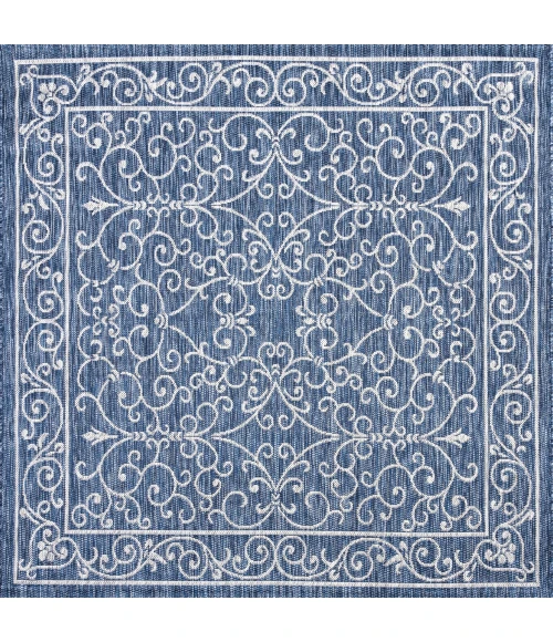 Jonathan Y SANTA MONICA Blue SMB106D 7ft.-9in. Square Rug