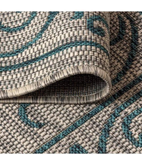 Jonathan Y SANTA MONICA Gray SMB106E 5ft.3in. Round Rug