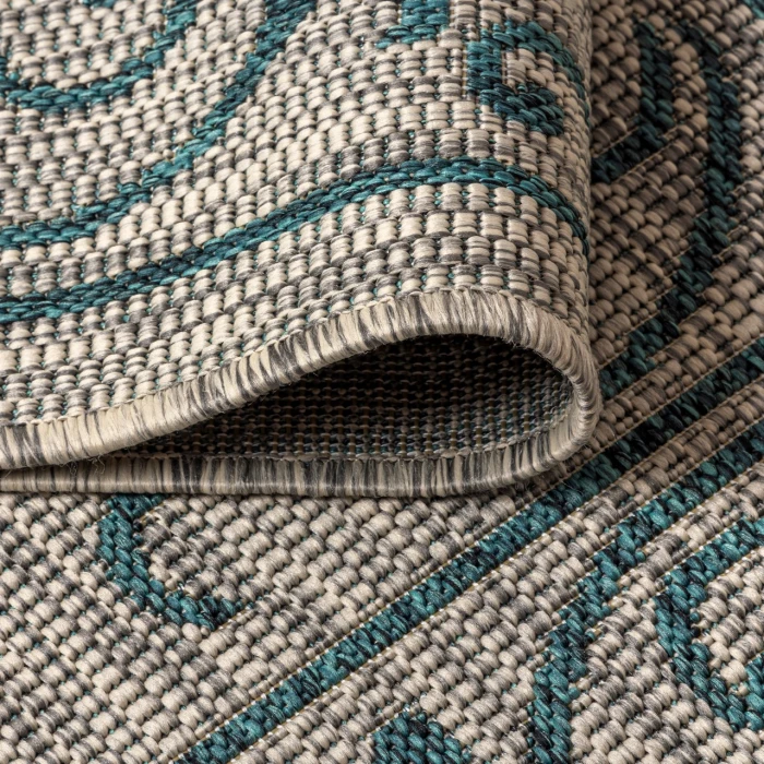 Jonathan Y SANTA MONICA Green SMB106F 9ft. Square Rug