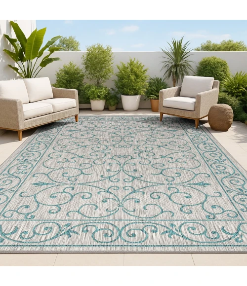 Jonathan Y SANTA MONICA Gray SMB106E 6ft. X 9ft. Rect. Rug
