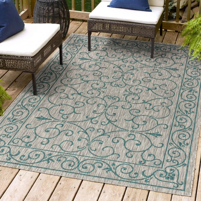 Jonathan Y SANTA MONICA Gray SMB106E 10ft. X 14ft. Rect. Rug