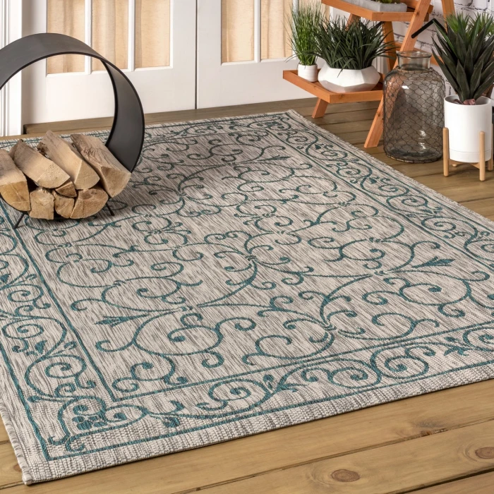 Jonathan Y SANTA MONICA Gray SMB106E 10ft. X 14ft. Rect. Rug