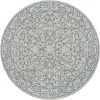 Jonathan Y SANTA MONICA Gray SMB106E 5ft.3in. Round Rug