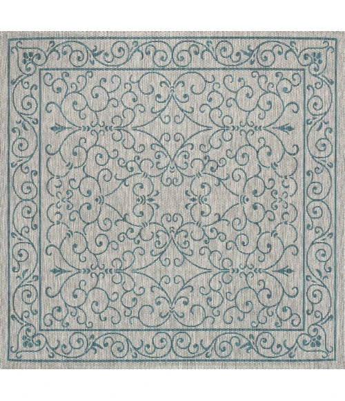 Jonathan Y SANTA MONICA Gray SMB106E 6ft.7in. Square Rug