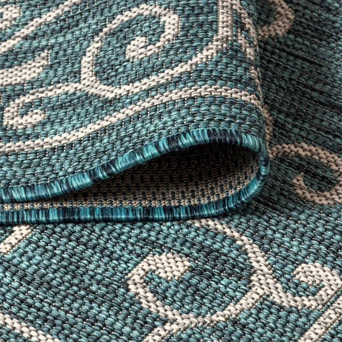 Jonathan Y SANTA MONICA Green SMB106F 7ft.-9in. Square Rug