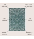 Jonathan Y SANTA MONICA Green SMB106F 6ft. X 9ft. Rect. Rug