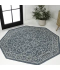 Jonathan Y SANTA MONICA Black SMB106G 7ft.-9in. Octagon Rug