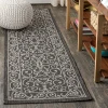 Jonathany Santa Monica SMB106G Black/Gray Area Rug 2 ft. 2 in. X 8 ft. Runner