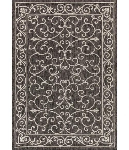 Jonathan Y SANTA MONICA Black SMB106G 6ft. X 9ft. Rect. Rug