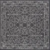 Jonathan Y SANTA MONICA Black SMB106G 7ft.-9in. Square Rug