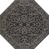 Jonathan Y SANTA MONICA Black SMB107A 7ft.-9in. Octagon Rug