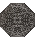 Jonathan Y SANTA MONICA Black SMB107A 7ft.-9in. Octagon Rug