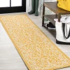 Jonathany Santa Monica SMB106L Yellow/Cream Area Rug 2 ft. 2 in. X 8 ft. Runner