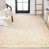 Jonathany Santa Monica SMB106M Cream/Yellow Area Rug 5 ft. 3 in. X 7 ft. 7 in. Rectangle