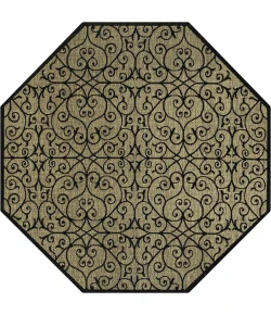 Jonathan Y SANTA MONICA Beige SMB107B 7ft.-9in. Octagon Rug