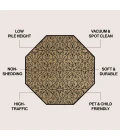 Jonathan Y SANTA MONICA Beige SMB107B 7ft.-9in. Octagon Rug