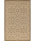 Madrid Vintage Filigree Textured Weave Beige/Brown 3 ft. x 5 ft. Indoor/Outdoor Area Rug