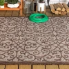 Jonathany Santa Monica SMB107C Taupe/Espresso Area Rug 3 ft. 1 in. X 5 ft. Rectangle