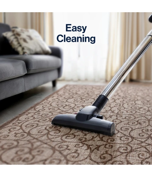 Jonathan Y SANTA MONICA Brown SMB107C 9ft. Round Rug