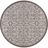 Jonathan Y SANTA MONICA Brown SMB107C 7ft.-9in. Round Rug